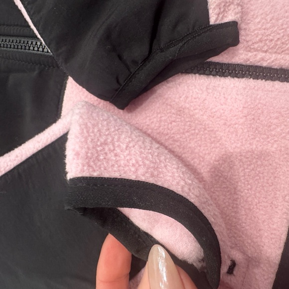 The North Face Toddler Denali Fleece Jacket Pink & Black Polartec 2T - Picture 5 of 9